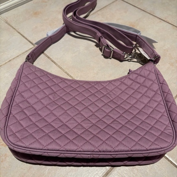 NEW Vera Bradley Disney Beauty & the Beast Frannie Crescent Crossbody – Belle - Picture 5 of 8